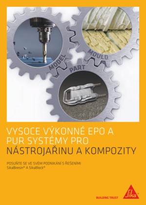 Brožura Nástrojových a kompozitových systémů z epoxidu a polyuretanu